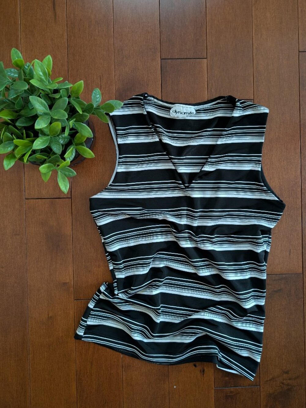Y2K GARAGE/DYNAMITE STRIPED TANK TOP